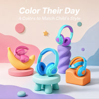 Awei AT51 Kids Wireless Headset (Noise Cancellation,Safe,Comfy) thumbnail